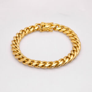 MIAMI CUBAN LINK BRACELETS - 10MM GOLD