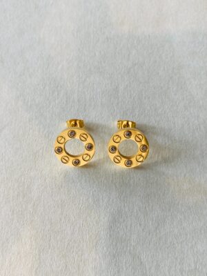 CARTIER EARRINGS - GOLD