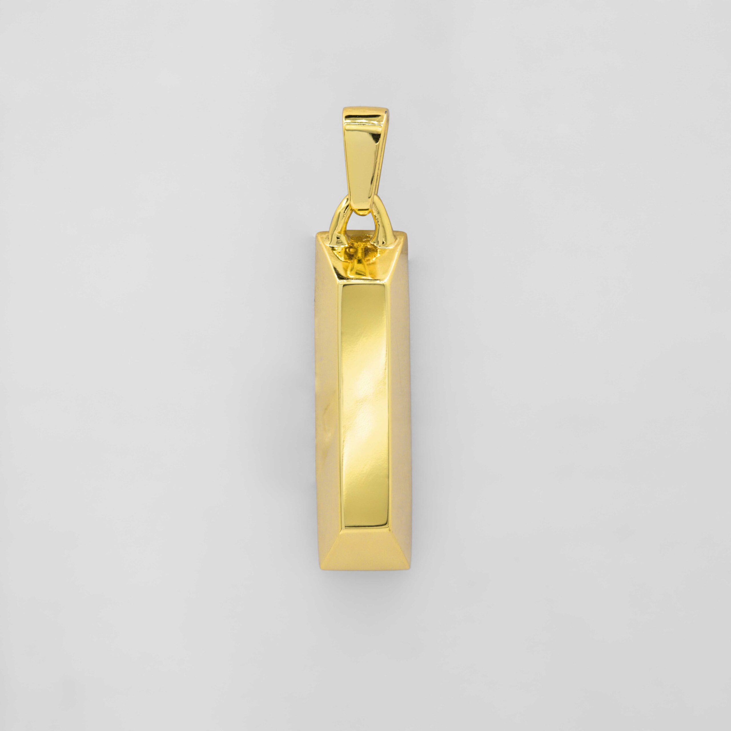 GOLD BAR PENDANT - GOLD