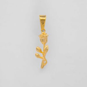 ROSE PENDANT - GOLD