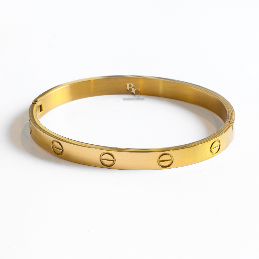THE LOVE BANGLE –  6MM GOLD