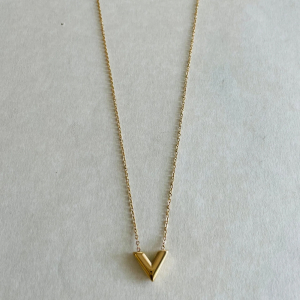 ESSENTIAL V NECKLACE - GOLD